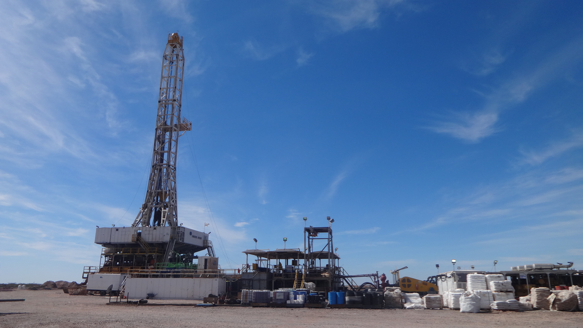 Perforación de pozos en Lotes de Petromont